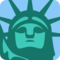 Statue of Liberty emoji on Twitter